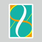 MOBIUS Green Playing Cards